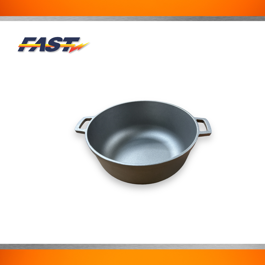 Aluminum Caldero Natural Finish 26cm