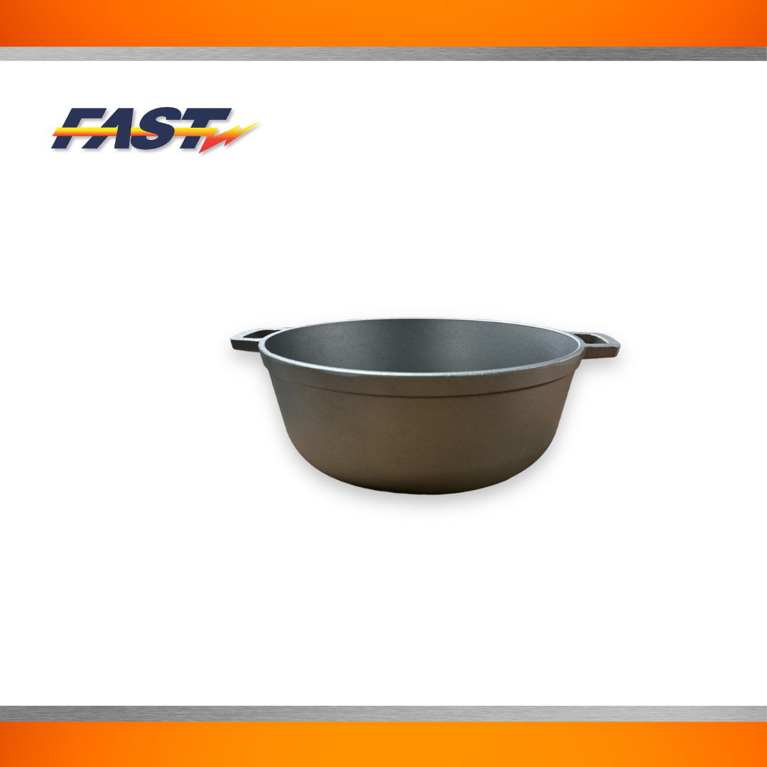 Aluminum Caldero Natural Finish 26cm