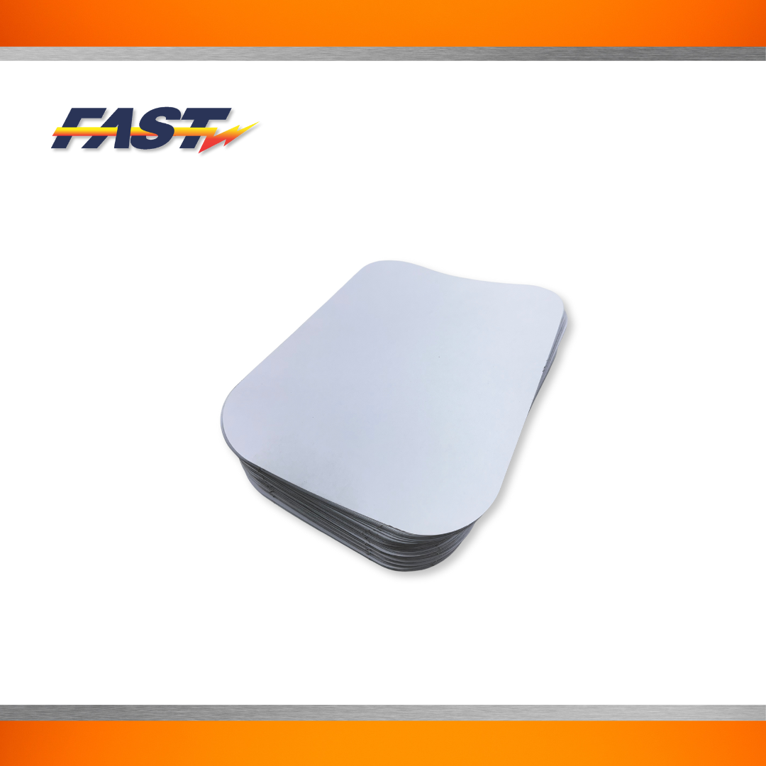 Foil Paper Lid Rectangular 2.32lb