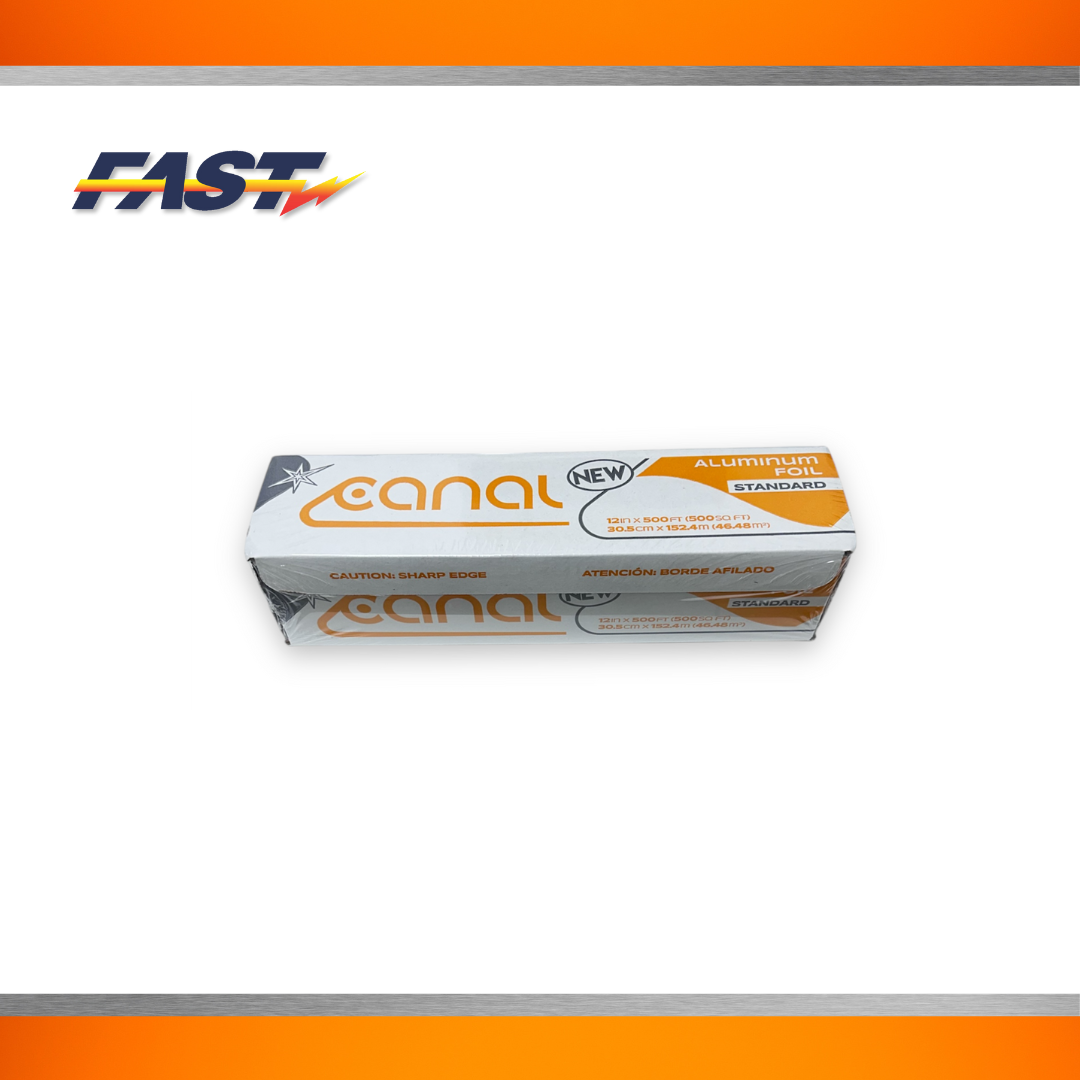 Aluminum Foil 12x500 IN Canal