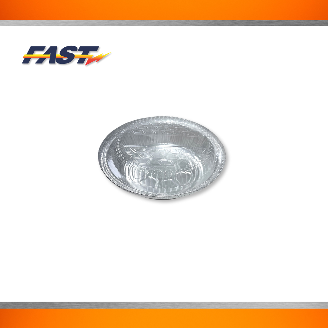 Clear Round Plastic Lid 6"