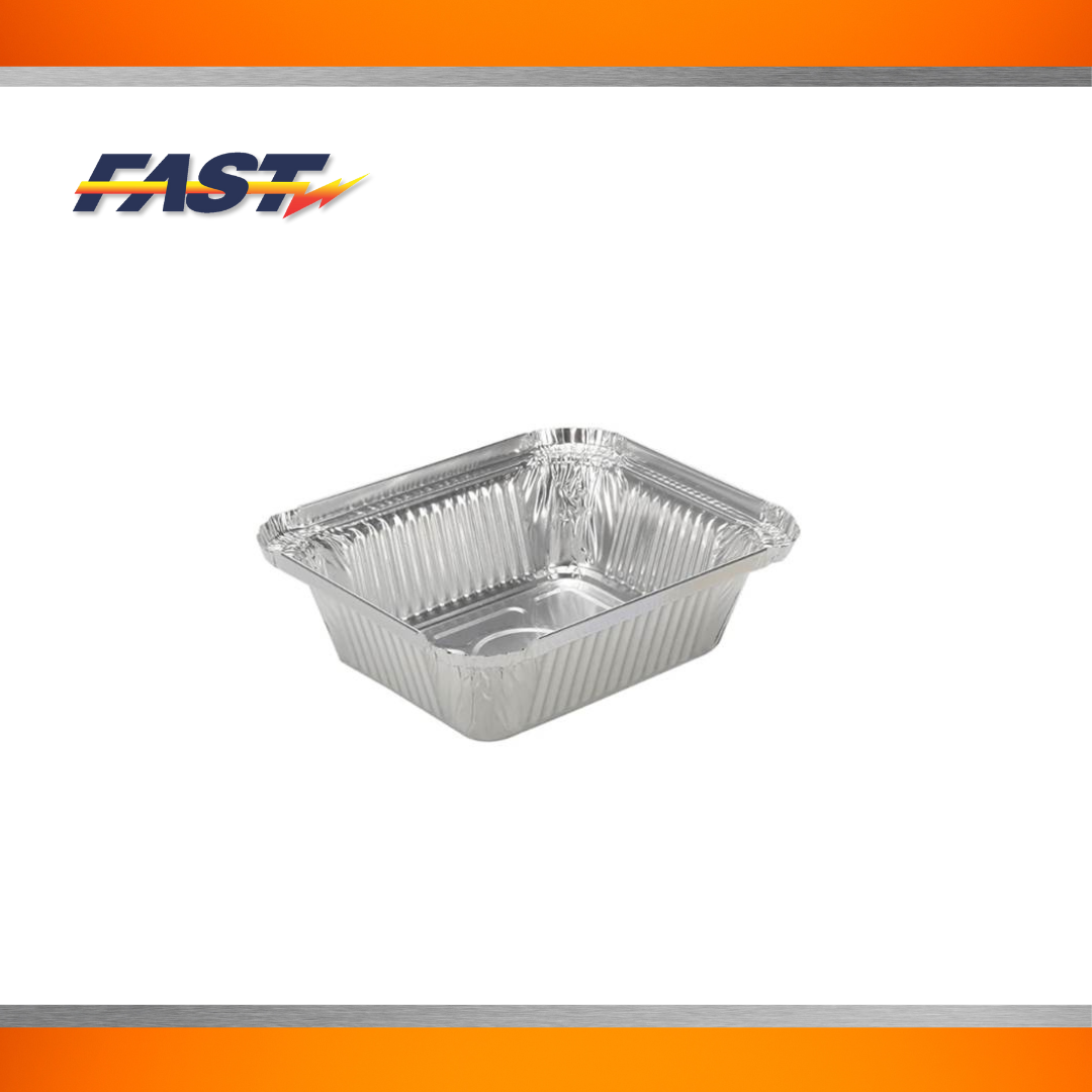 Aluminum Rectangular Container 1lb.